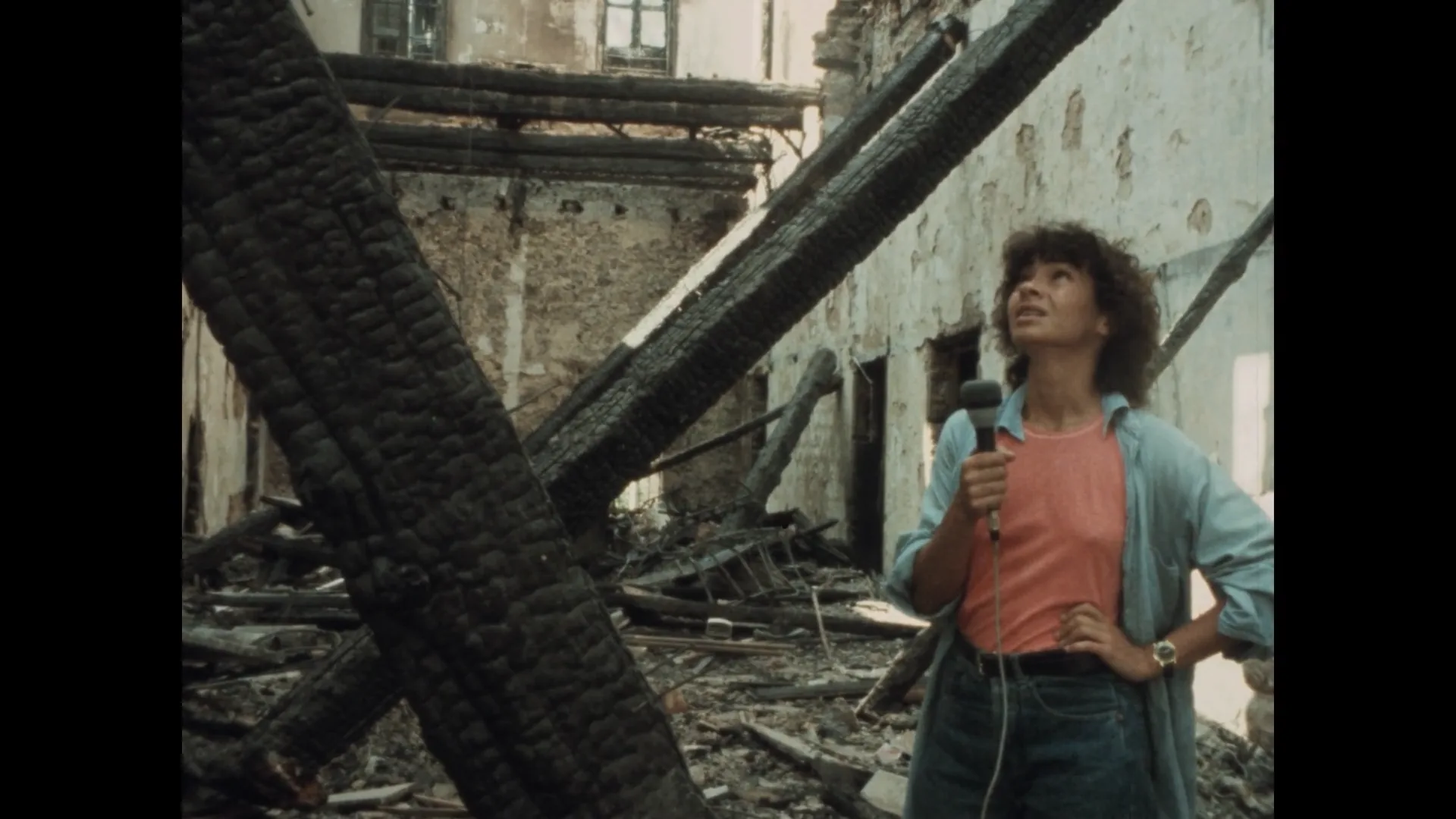 Still from the film Beyrouth, ma ville by Jocelyne Saab