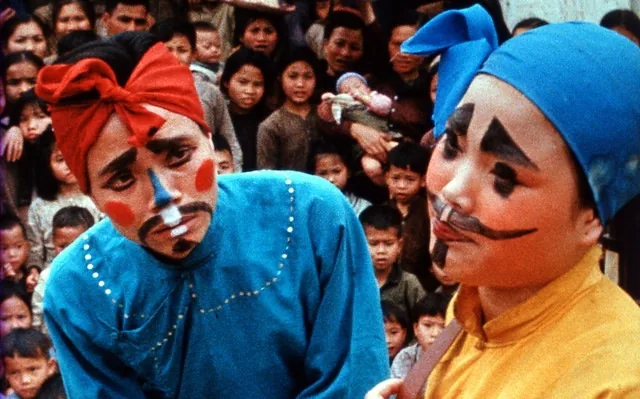 Still from the film Far from Vietnam by Chris Marker