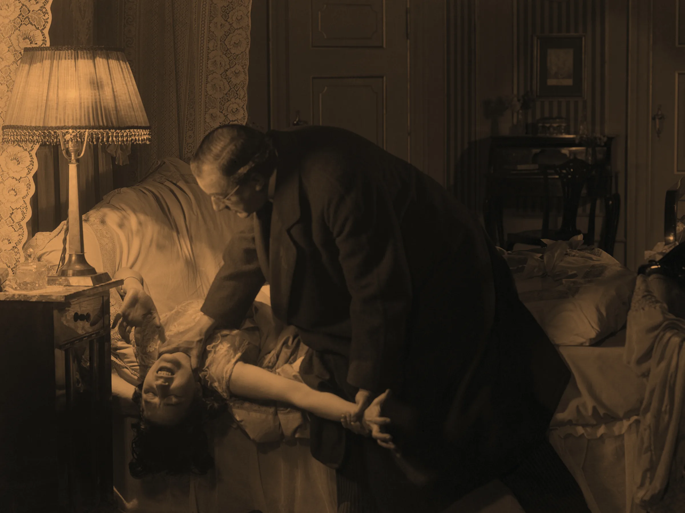 Still from the film Häxan by Benjamin Christensen