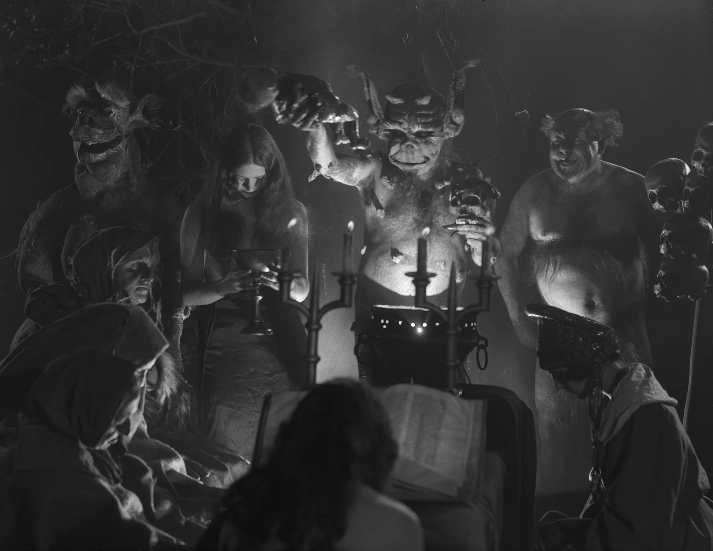 Still from the film Häxan by Benjamin Christensen