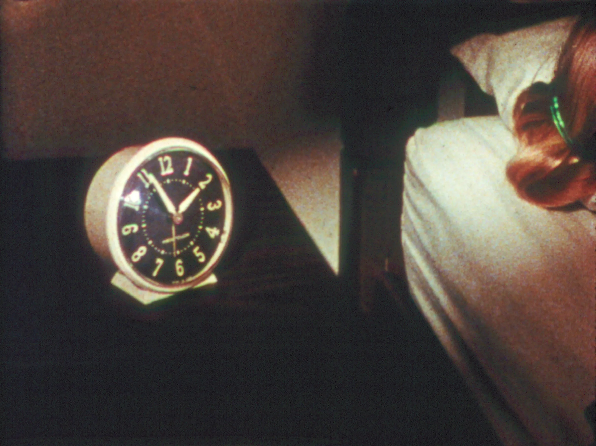 Still from the film In Order Not to Be Here by Deborah Stratman