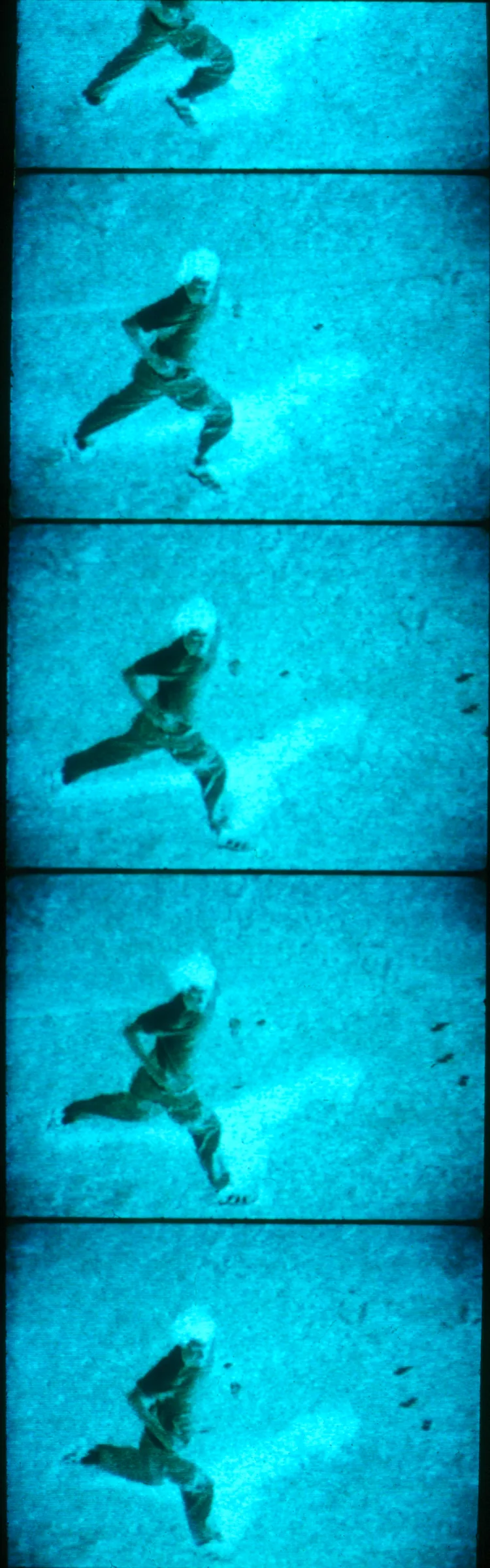 Still from the film In Order Not to Be Here by Deborah Stratman
