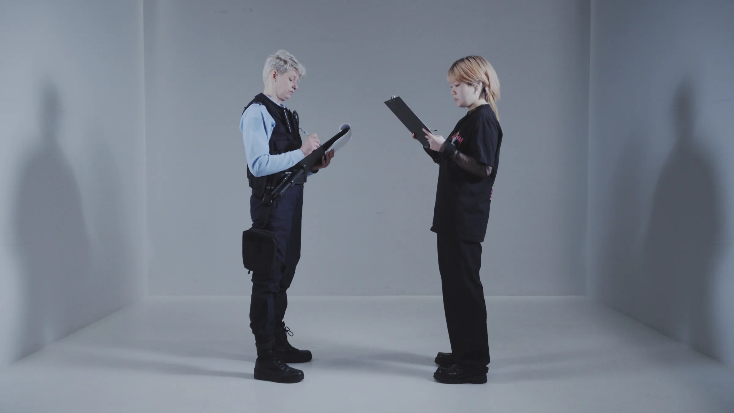 Still from the film Welcome to Set by Cyan Bae
